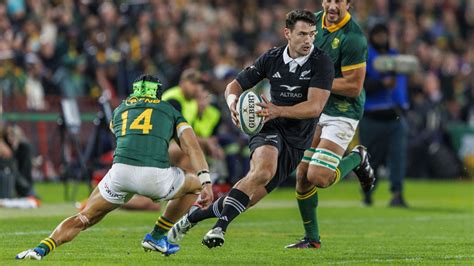 New Zealand vs South Africa rugby match