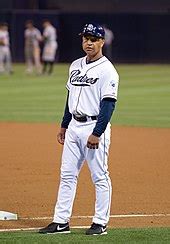 Dave Roberts coaching baseball
