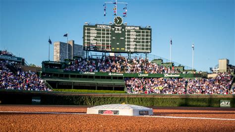 Chicago Cubs baseball game at Wrigley Field
