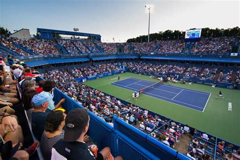 Washington Open tennis match
