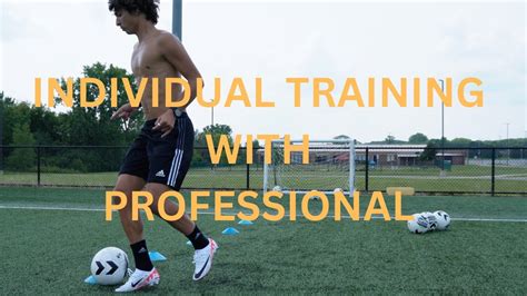professional soccer player training fitness