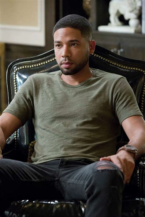 Jussie Smollett acting in Empire