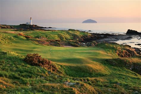 golf swing at Turnberry Scotland