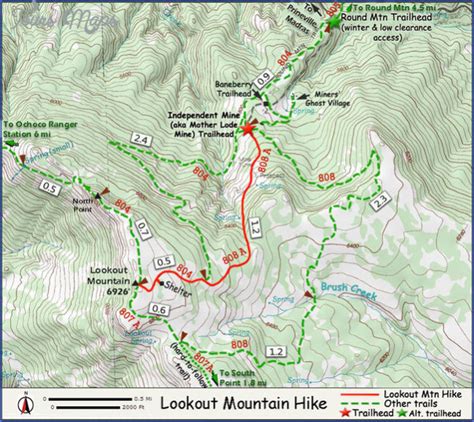 hiking Oregon trails navigation