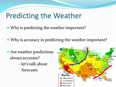 meteorologist predicting weather