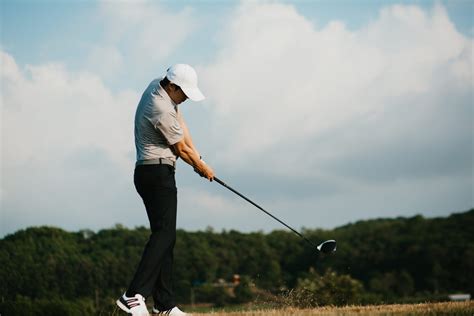 professional golfer swing training
