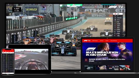 F1 TV streaming interface