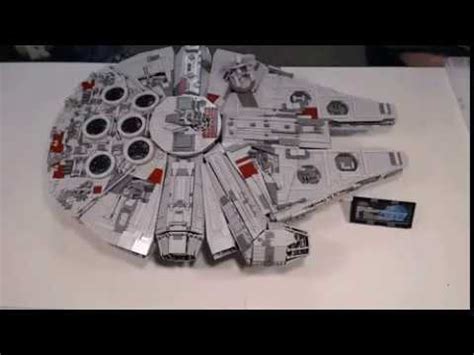 lego millennium falcon build time