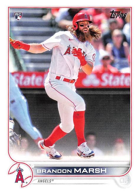 Brandon Marsh baseball card collection