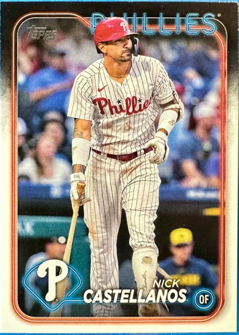 Nick Castellanos baseball cards collection