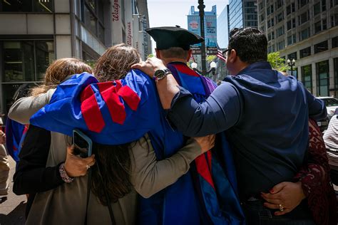 DePaul University graduation ceremony