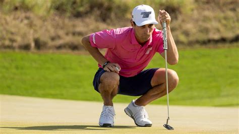 how-long-to-complete-round-of-golf-joaquin-niemann Joaquin Niemann playing golf