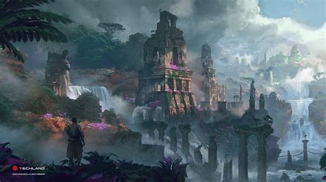 game development team working on open world RPG