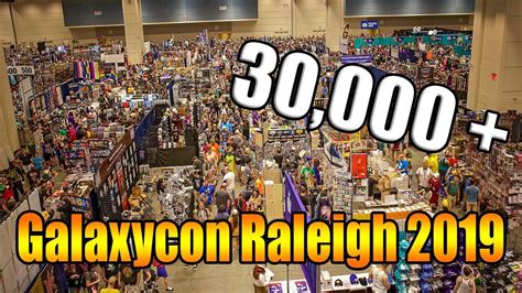 how-long-to-explore-all-attractions-galaxycon-raleigh GalaxyCon Raleigh convention attendees