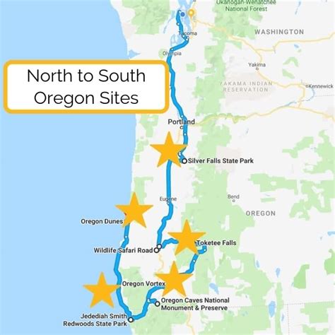how-long-to-explore-all-tourist-attractions-in-oregon Oregon tourist attractions road trip