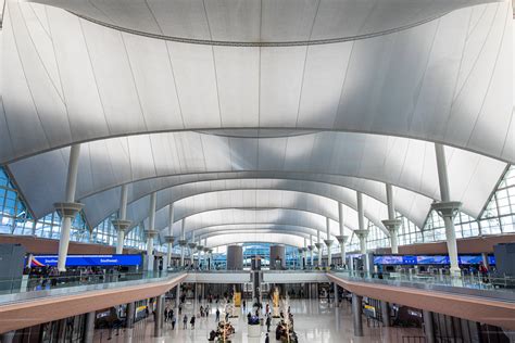 Denver Airport terminal art and architecture
