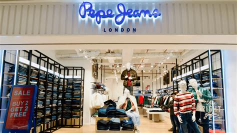 shopping for jeans in store