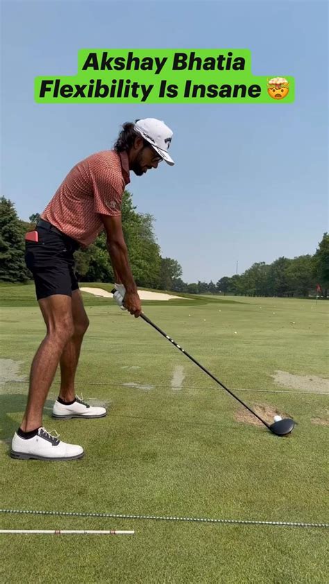Akshay Bhatia golf swing