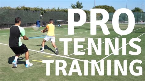 tennis training drills professional