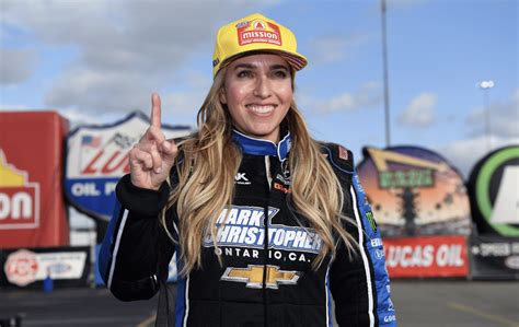 Brittany Force NHRA drag racing