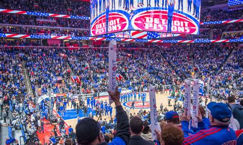 Detroit Pistons basketball game
