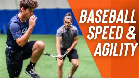 baseball player training agility drills
