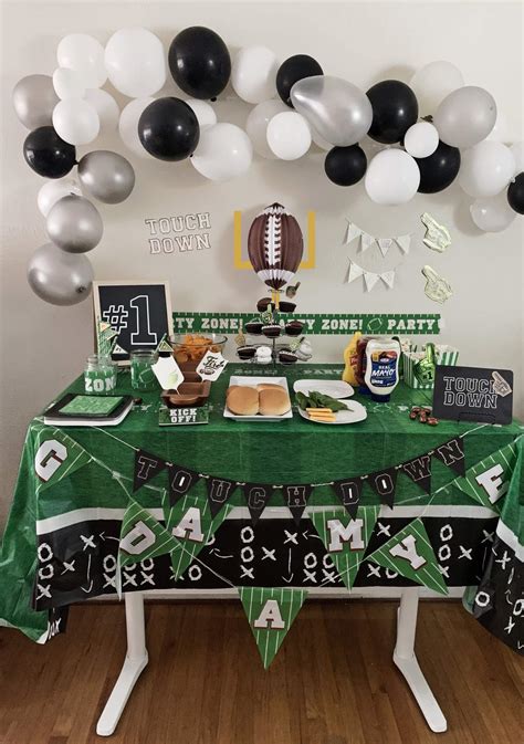 how-long-to-get-ready-for-monday-night-football football game party setup