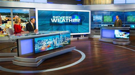 KDKA news broadcast studio