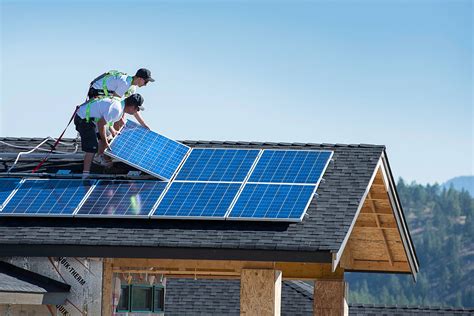 solar panel installation house