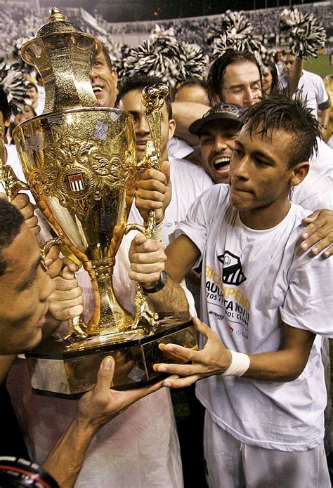 Santos FC trophies and legends