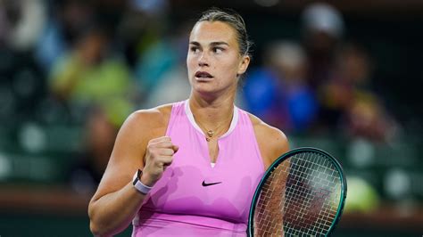 Aryna Sabalenka tennis match