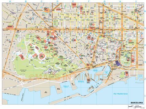 how-long-to-learn-basics-barcelona-city-layout Barcelona city map layout