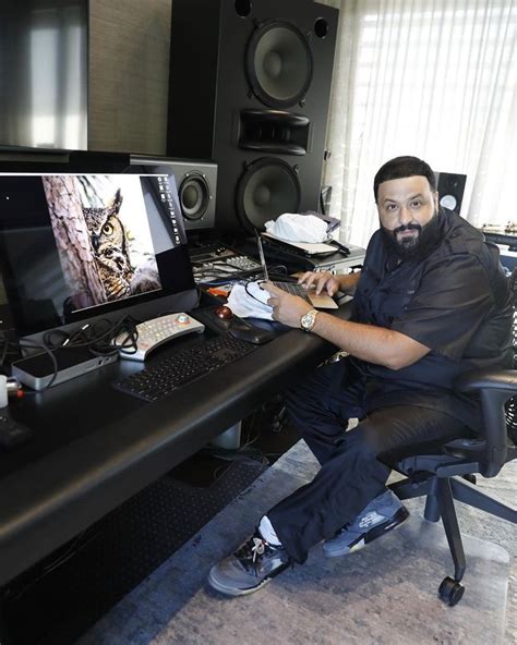 DJ Khaled music production studio