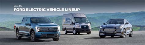 Ford electric vehicle lineup evolution
