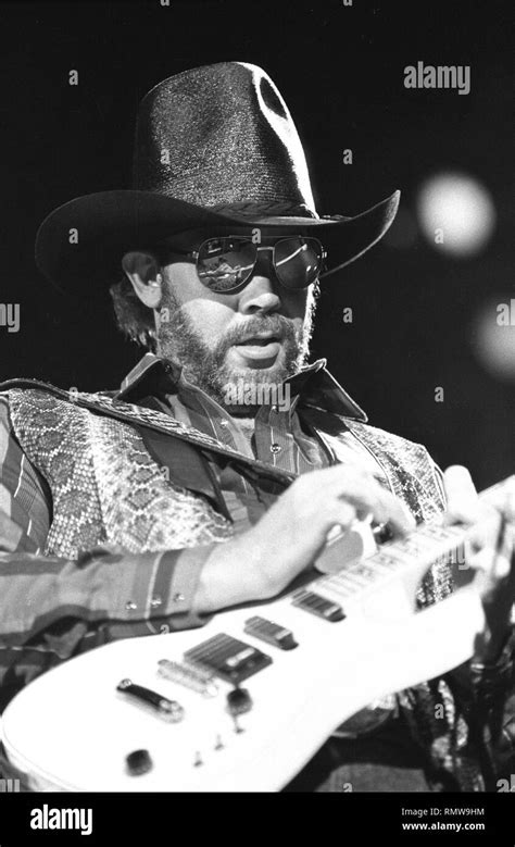 Hank Williams Jr. performing live