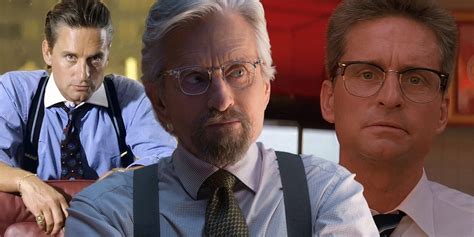 Michael Douglas films collage
