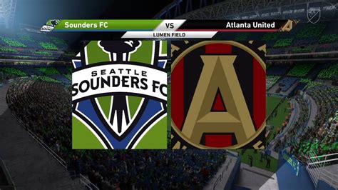 Seattle Sounders vs Atlanta United soccer match