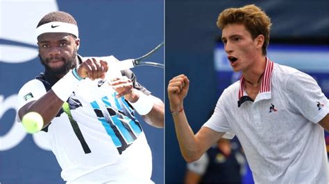 Frances Tiafoe vs Ugo Humbert tennis match