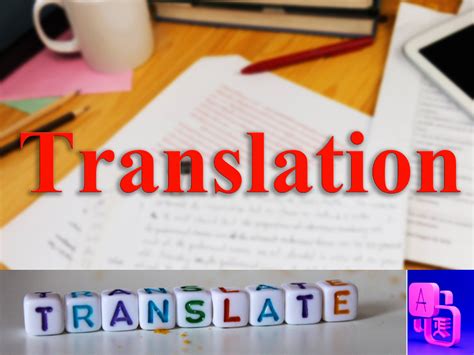 person translating document manually