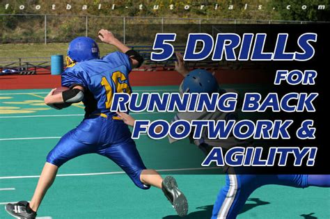 running back football training drills