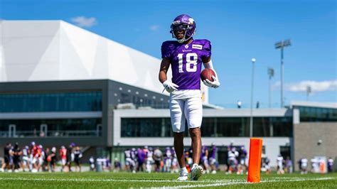 Justin Jefferson football training
