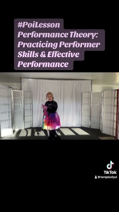 performer practicing skills