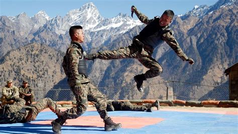 military martial arts training