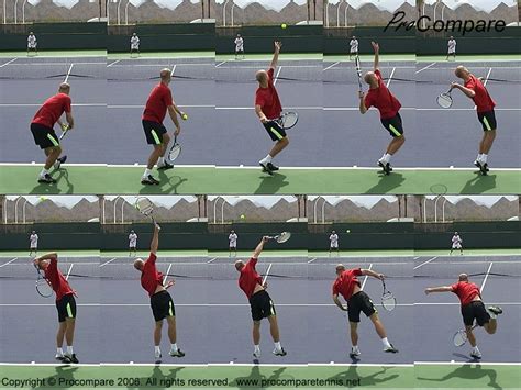 professional tennis serve technique