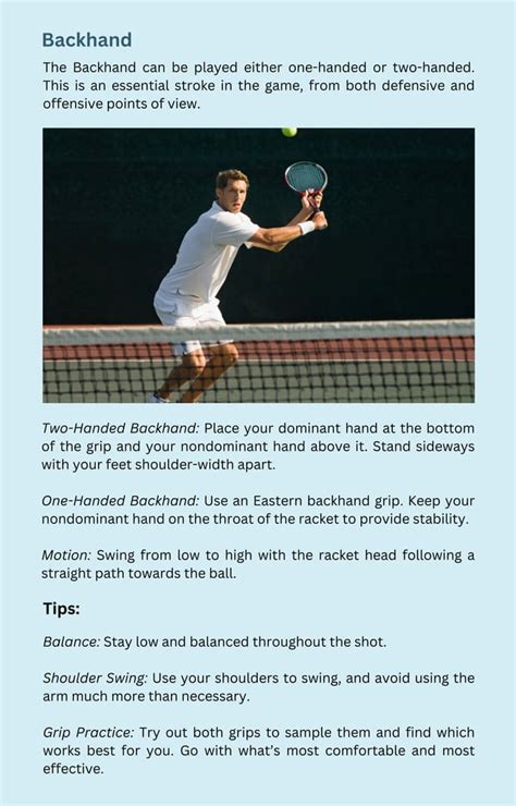 tennis player mastering techniques