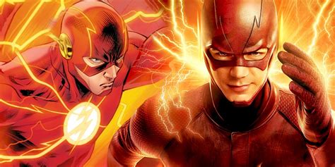 The Flash comic books and TV show
