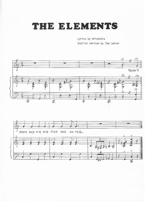 piano playing Tom Lehrer songs