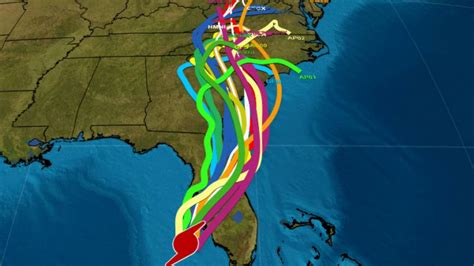 meteorologist tracking hurricane paths