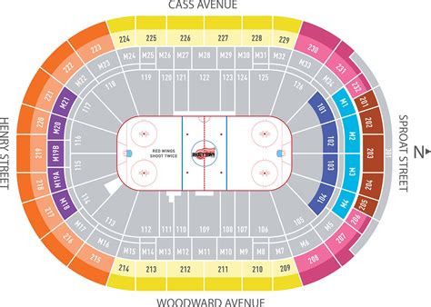 how-long-to-navigate-little-caesars-arena Little Caesars Arena map navigation