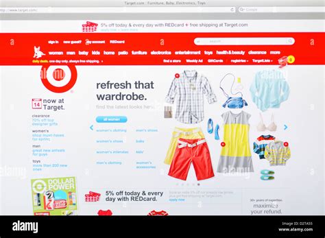 Target online shopping website